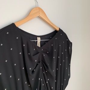 Eve Gravel Printed Midi Dress